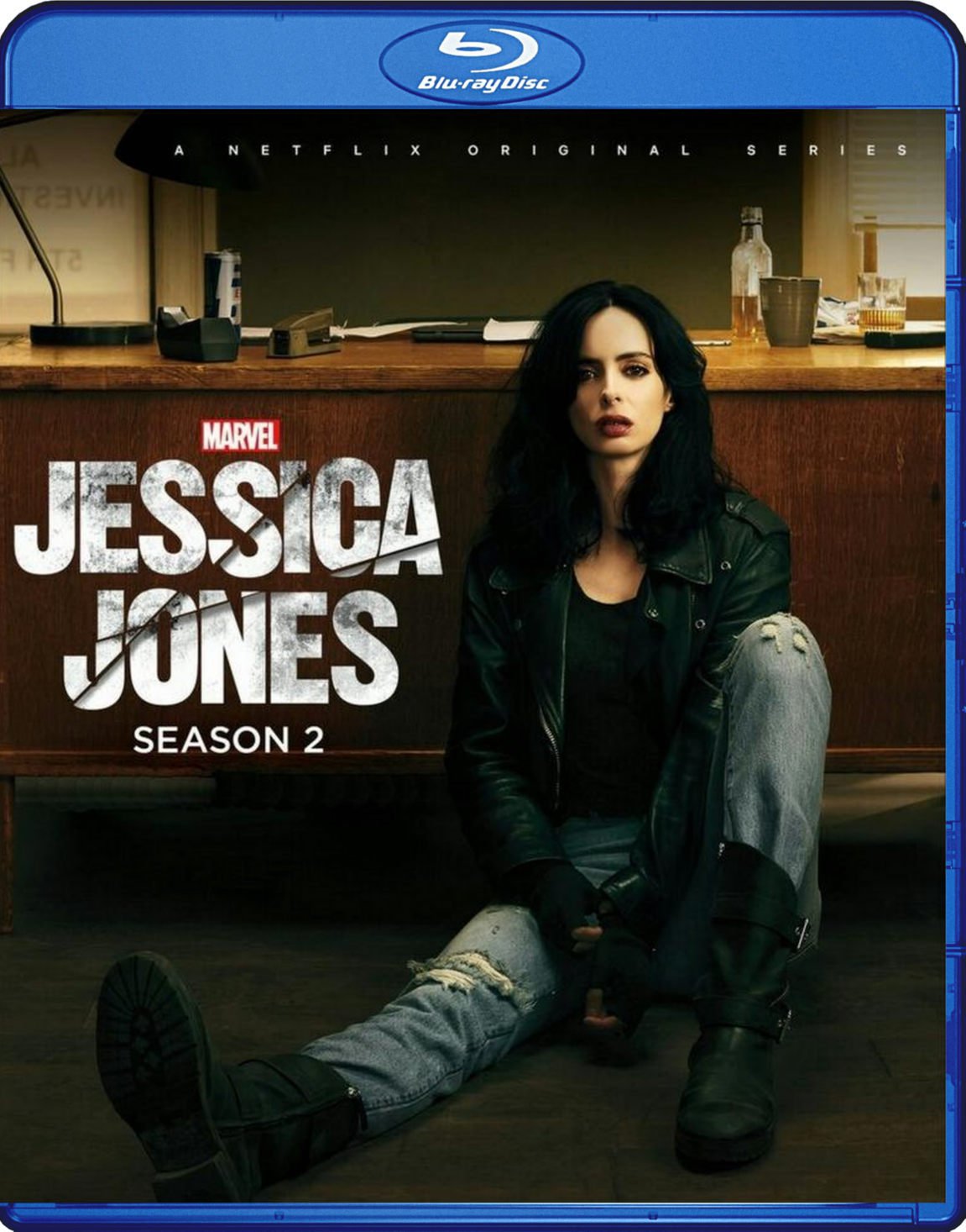 Jessica Jones 2 Season Blu-Ray 2BD set Marvel Netflix TV Series