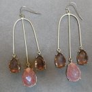 Anthropologie statement Earrings French ear wire