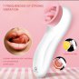 Electric Cordless Sucking Breast Clitorial With Tongue Licking Nipple Massager