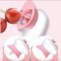 Electric Cordless Sucking Breast Clitorial With Tongue Licking Nipple Massager