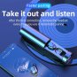 5.1 third-generation Bluetooth headset 9D panoramic sound noise reduction waterproof smart Earpiece