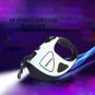 Pet Dog Automatic Retractable Fiber Leash Night Safety LED Shining Stretching Dog Hand Holding Rope