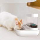 Anti-slip ABS Cat Food Drinker Bowl Dog Automatic Feeder Water Dispenser Drinking Feeding Container