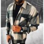 Men's Casual Plaid Shirts 2021 Spring and Autumn Long Sleeve Single-Breasted