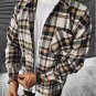 Men's Casual Plaid Shirts 2021 Spring and Autumn Long Sleeve Single-Breasted