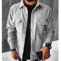 Men's Casual Plaid Shirts 2021 Spring and Autumn Long Sleeve Single-Breasted