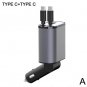 Retractable 4 In 1 Car IPhone Samsung Fast Charger Lighter Adapter