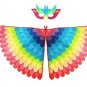 Kids Unisex Stage Performance Owl Peacock Bird Party Mask Cloak