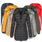 Women Thicken Warm Parkas Zippers Puffer Jacket Coat