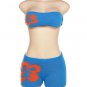 Women Embroidery Set Knit Backless Matching Slim Outfits