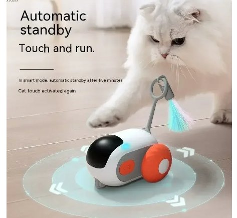 Automatic Remote Controlled Smart Cat Toy 2 Modes