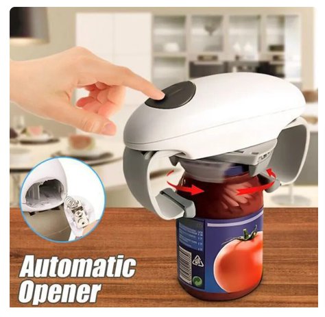 Electric Automatic Can Bottle Opener Kitchen Gadgets