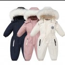 Infant Overalls Waterproof Ski Suit Plus Velvet