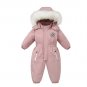 Infant Overalls Waterproof Ski Suit Plus Velvet
