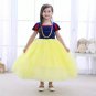 Fancy Girls Puff Sleeve Snow White Dress Costume