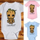 Newborn Babies I Am Groot Romper Jumpsuit Clothes