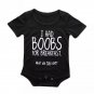 Baby Unisex I Had Boobs For Breakfast Jumpsuit