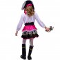 Girls Pink Pirate Party Cosplay Halloween Costume