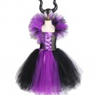 Maleficent Girls Tutu Halloween Cosplay Dress