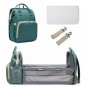 3-in-1 Baby Diaper Bag with Portable Foldable Bassinet & Changing Station