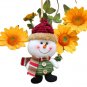 Plush Santa, Snowman & Reindeer Ornaments Christmas Tree Decor