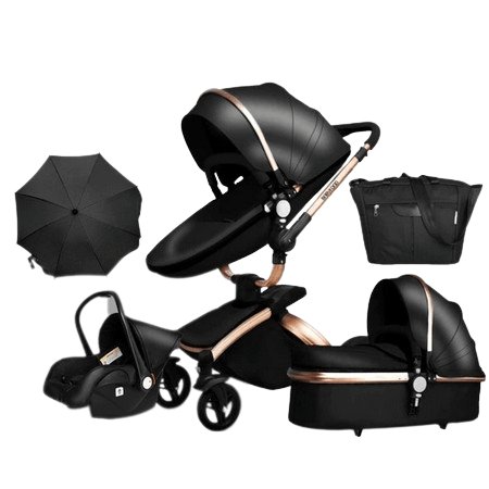3 In 1 Newborn Carriage 360 Degree Stroller