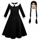 Addams Wednesday Uniform Cosplay Costume Dress