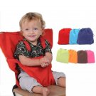 Adorable Portable Children Folding Dining Seat Belt
