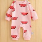 Baby Boy Girl Long Sleeve Head Cartoon Jumpsuit