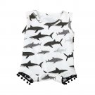 Baby Boys Girls Shark Romper Clothes