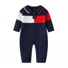 Baby Boys Turtle Neck Knitted Jumpsuit