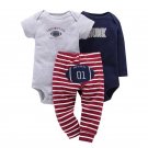 Baby Fleece Sets Unisex Romper Pant