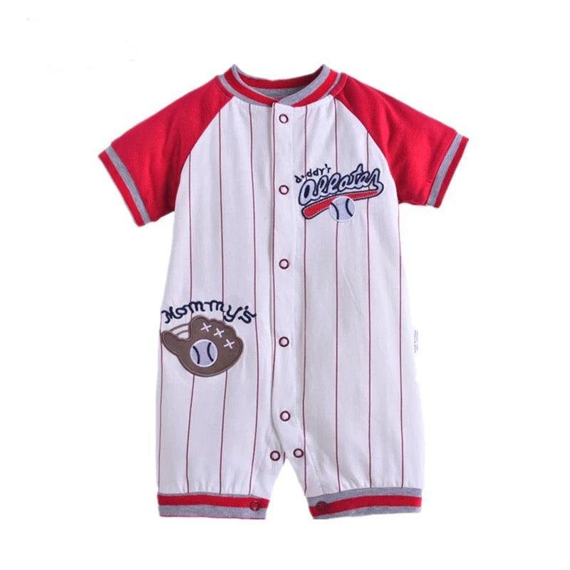 Baby Girl Boy Romper Baseball Jumpsuit