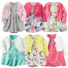 Baby Girl Dress Jacket Pullover Romper Clothes