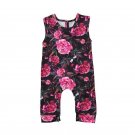 Baby Girl Floral Flower Romper Jumpsuit