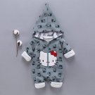 Baby Girl Kitty Cat Outerwear Romper