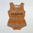 Baby Girl Striped Legend Romper