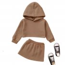 Baby Girls Sweatershirt Velvet Shirt Outfit
