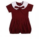 Baby Kid Girls Ruffled Romper Jumpsuit