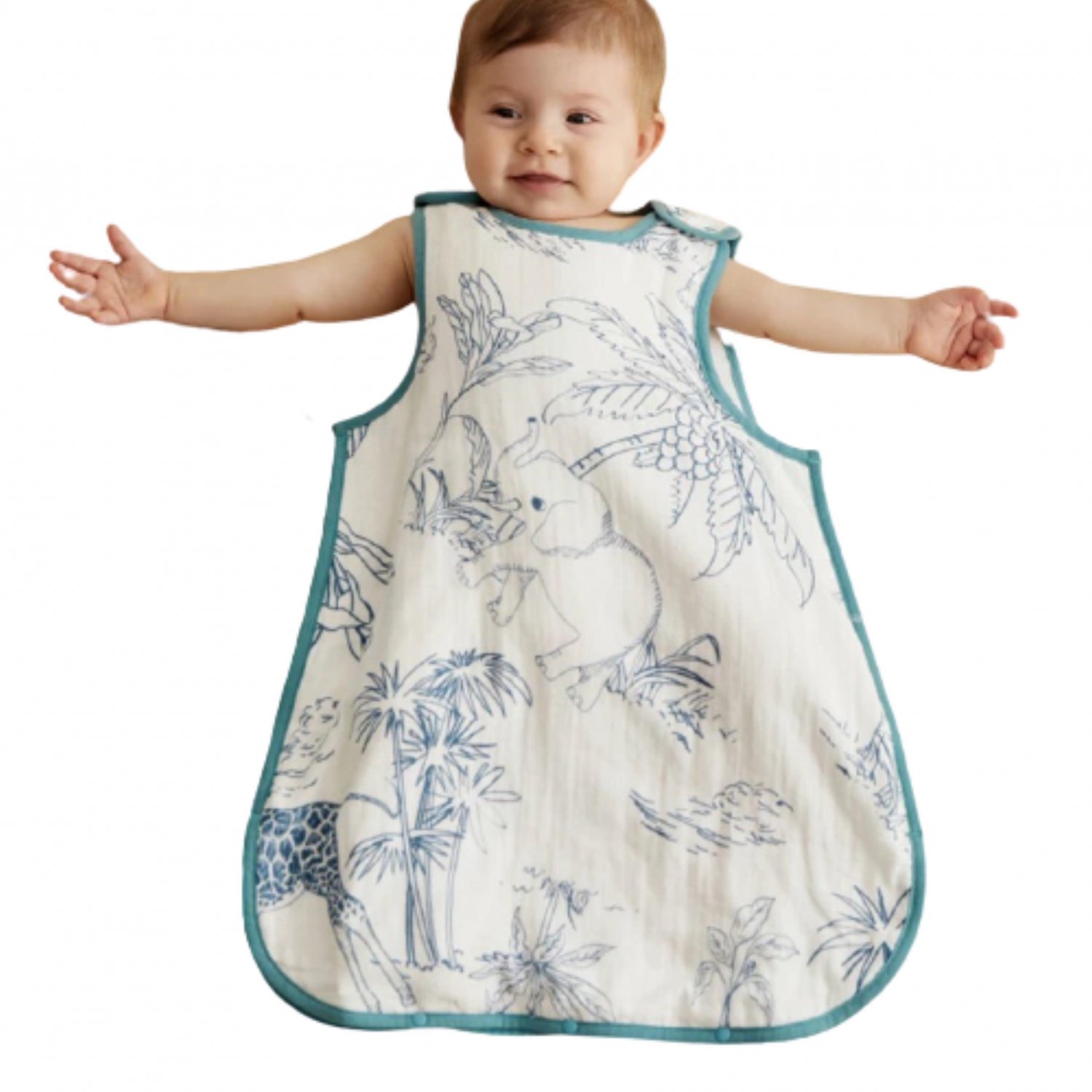 Baby Swaddle Muslin Sleeveless Blanket