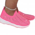 Comfortable Female Casual Mesh Crystal Breathable Shoes