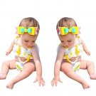 Cute Baby Girl Swimming Pineapple Swimsuit