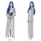 Corpse Bride Halloween Costume for Women Cosplay Dress Set