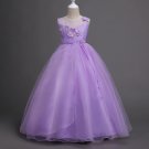 Floral girls Cinderella sleeveless dresses