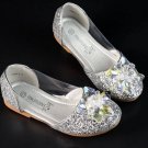 Girl Crystal Beaded Charming Diamond Flat Shoes