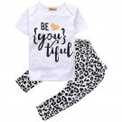 Girls Be Heart You Tiful Leopard T-Shirt Outfit