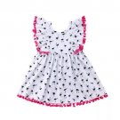 Girls Flamingo Princess Party Pageant Dress
