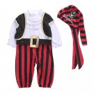 Halloween Boys Captain Cosplay Costume