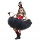Halloween Red Black Nutcracker Costume Dress