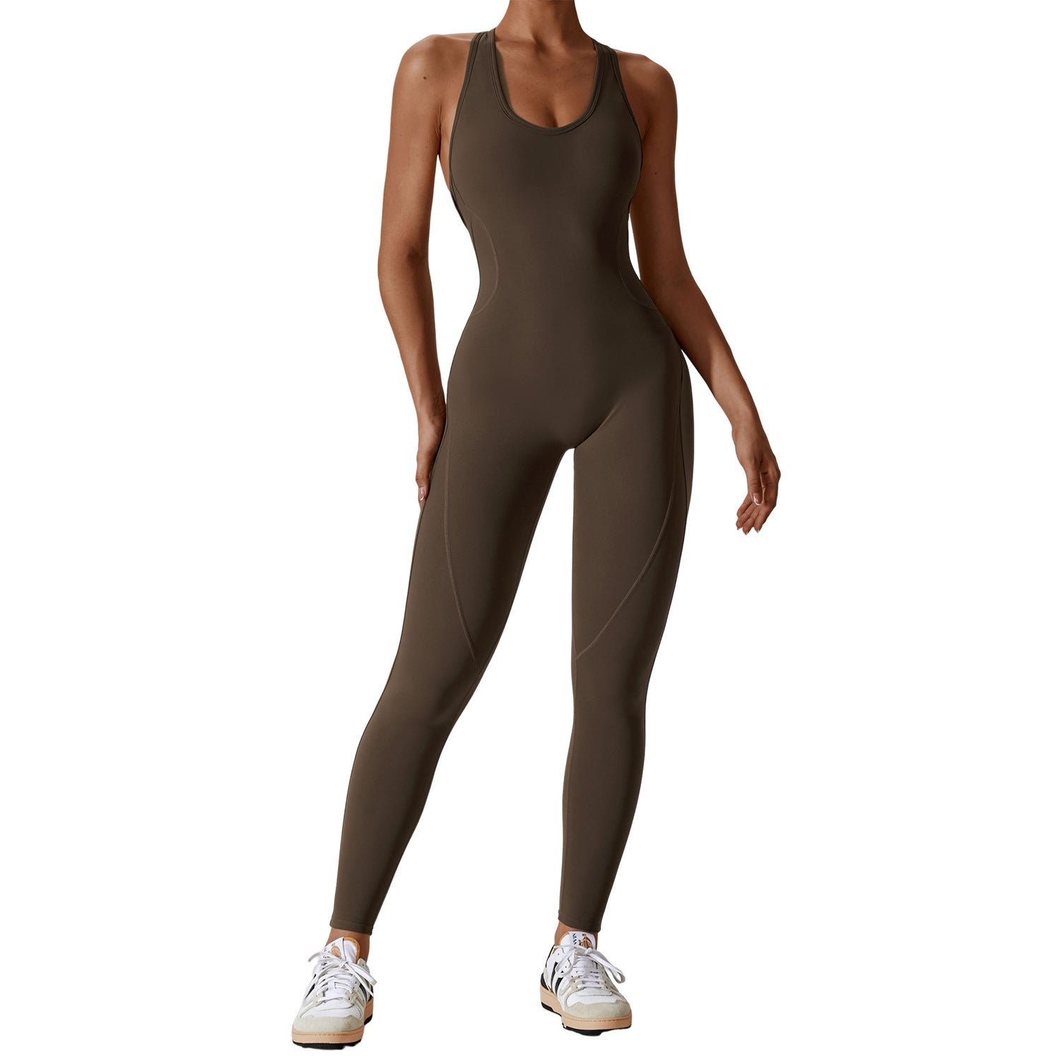 Women Seamless Full-Length Sculpting Jumpsuit
